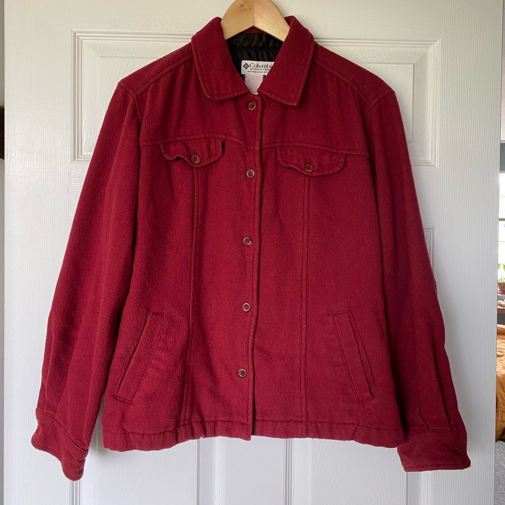 Columbia || Red Casual Coat